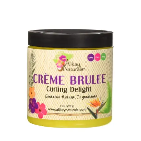 Alikay Naturals Crème Brûlée Activador de Rizos Curling Delight 227g
